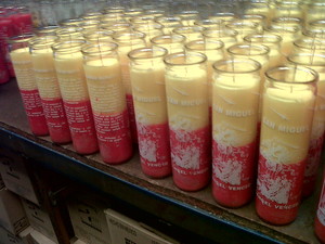 VELADORA SERIGRAFIADA VASO GRUESO